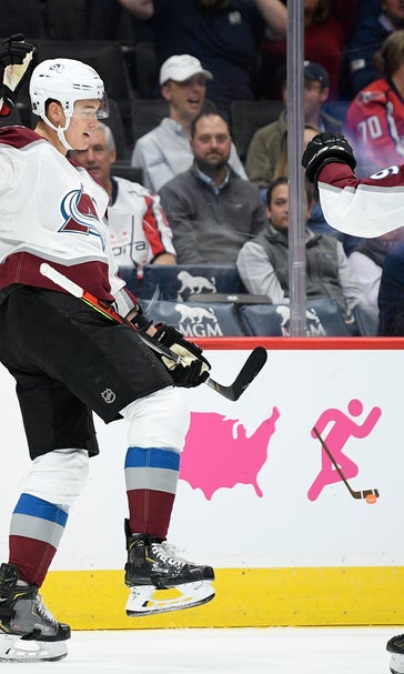 Kadri, Rantanen help Avs stay perfect, beat Capitals 6-3